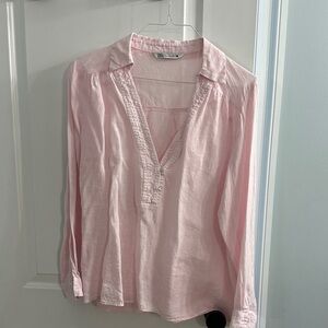 Zara Light Pink Blouse for Women